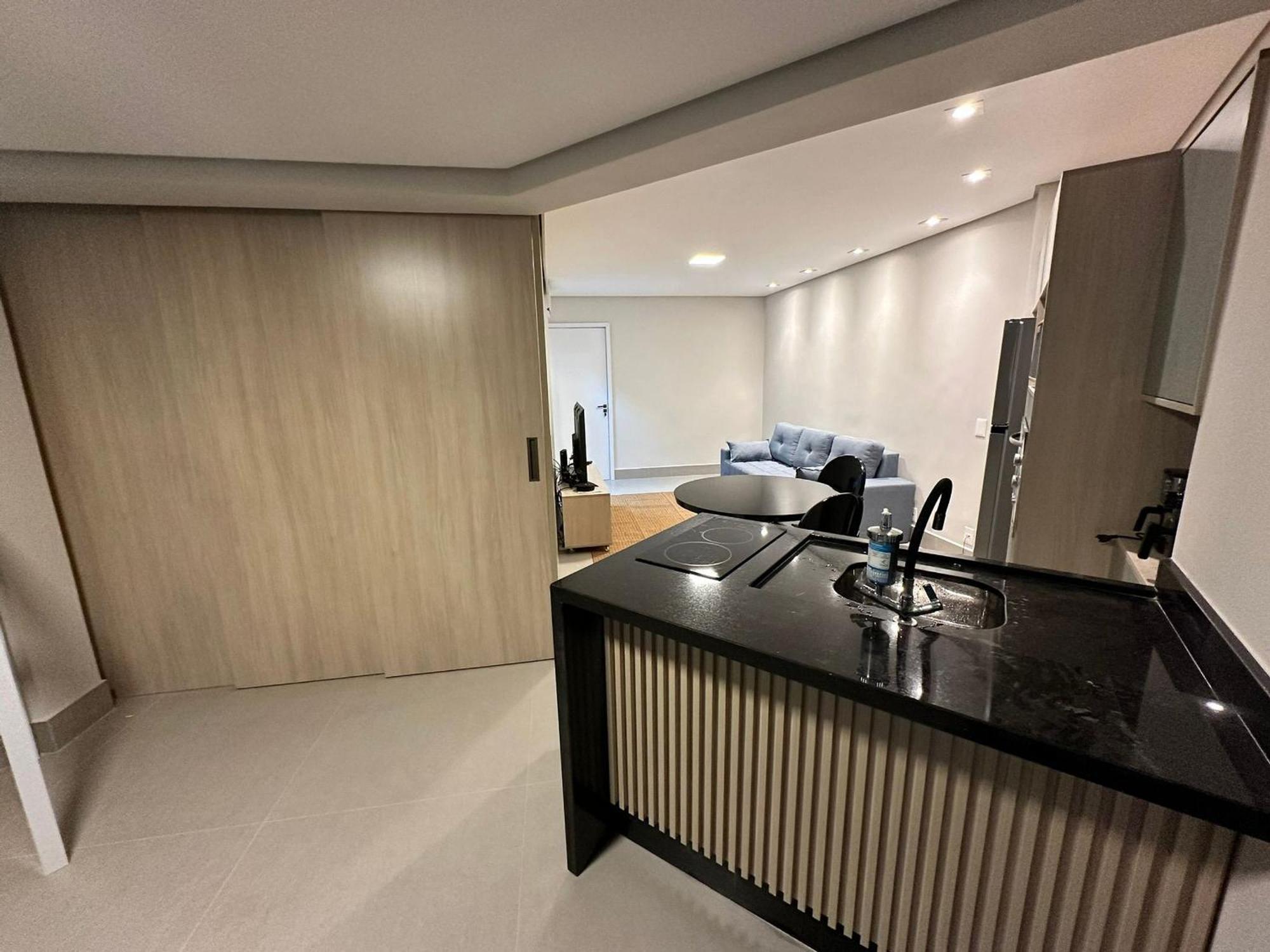 Апартаменты Residencial Estanconfor Com Vista Mar 2 Ac E Garagem Сантос Экстерьер фото