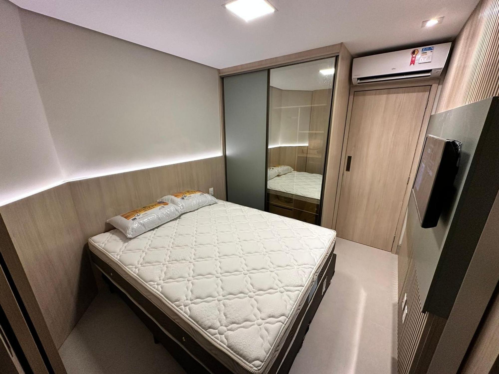 Апартаменты Residencial Estanconfor Com Vista Mar 2 Ac E Garagem Сантос Экстерьер фото