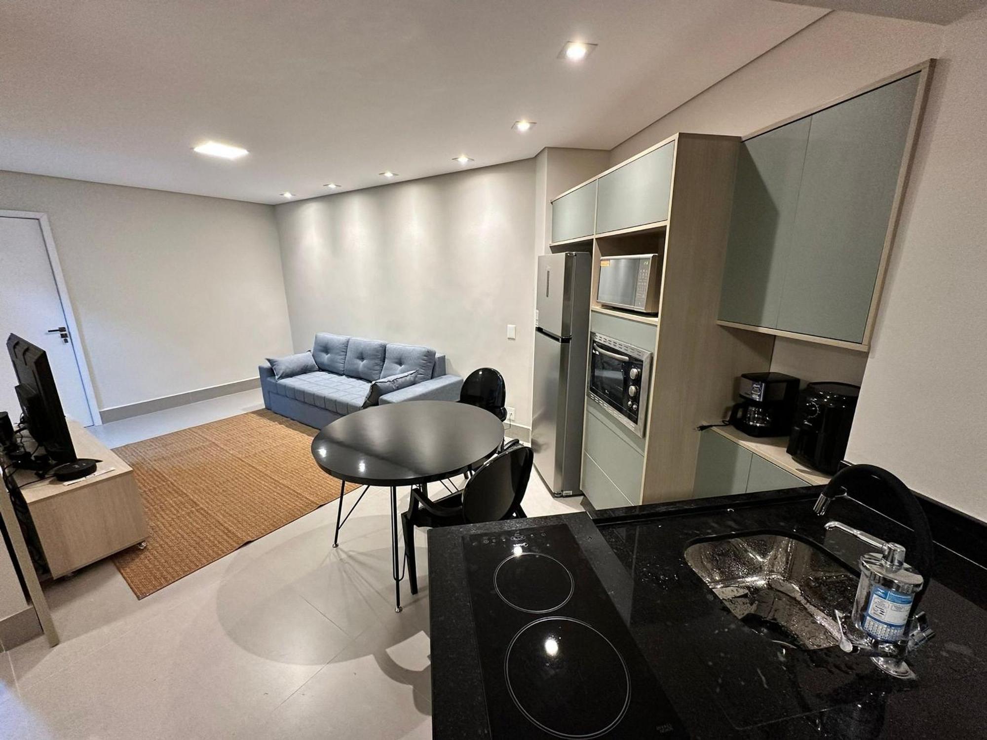 Апартаменты Residencial Estanconfor Com Vista Mar 2 Ac E Garagem Сантос Экстерьер фото