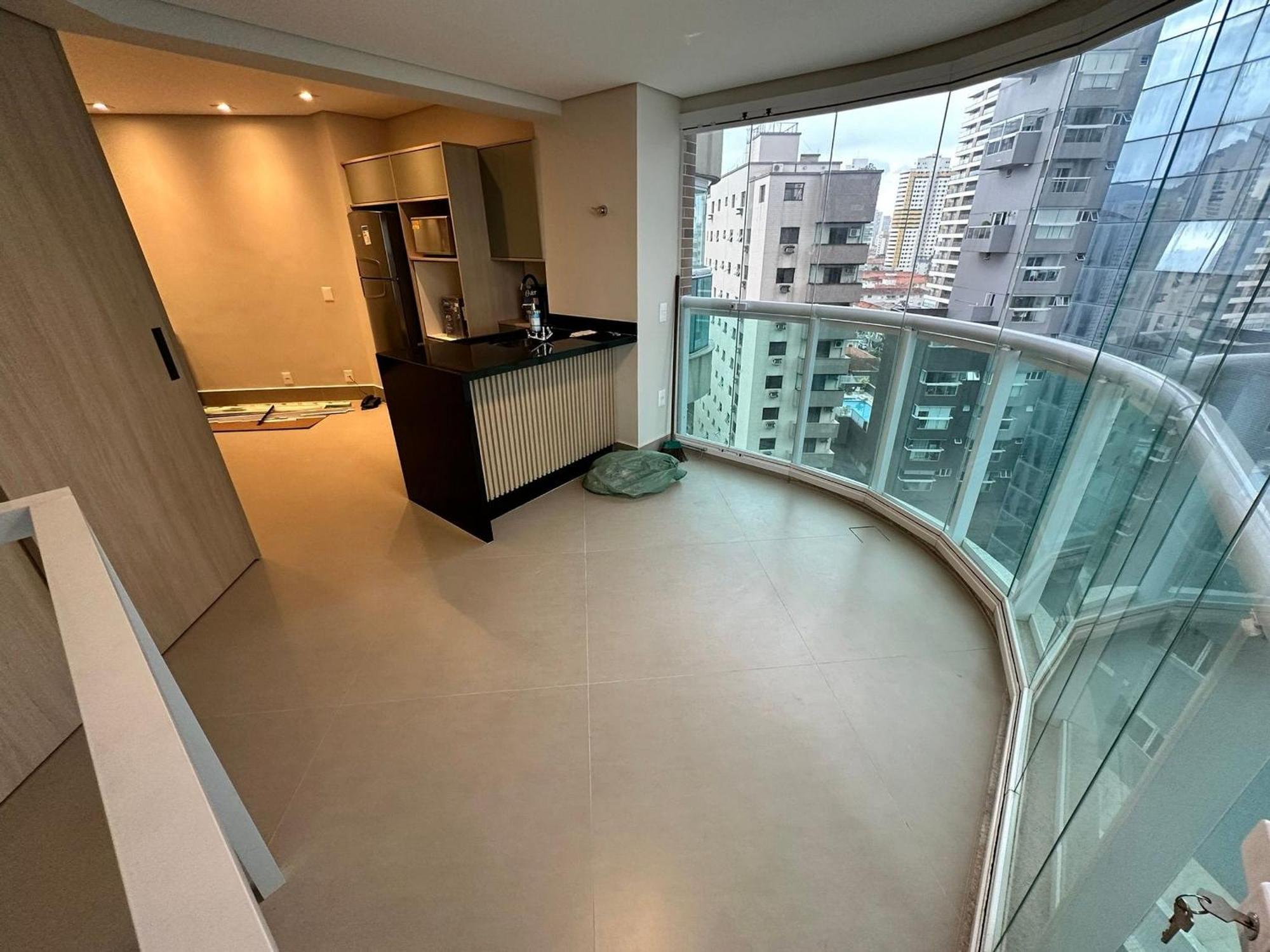 Апартаменты Residencial Estanconfor Com Vista Mar 2 Ac E Garagem Сантос Экстерьер фото