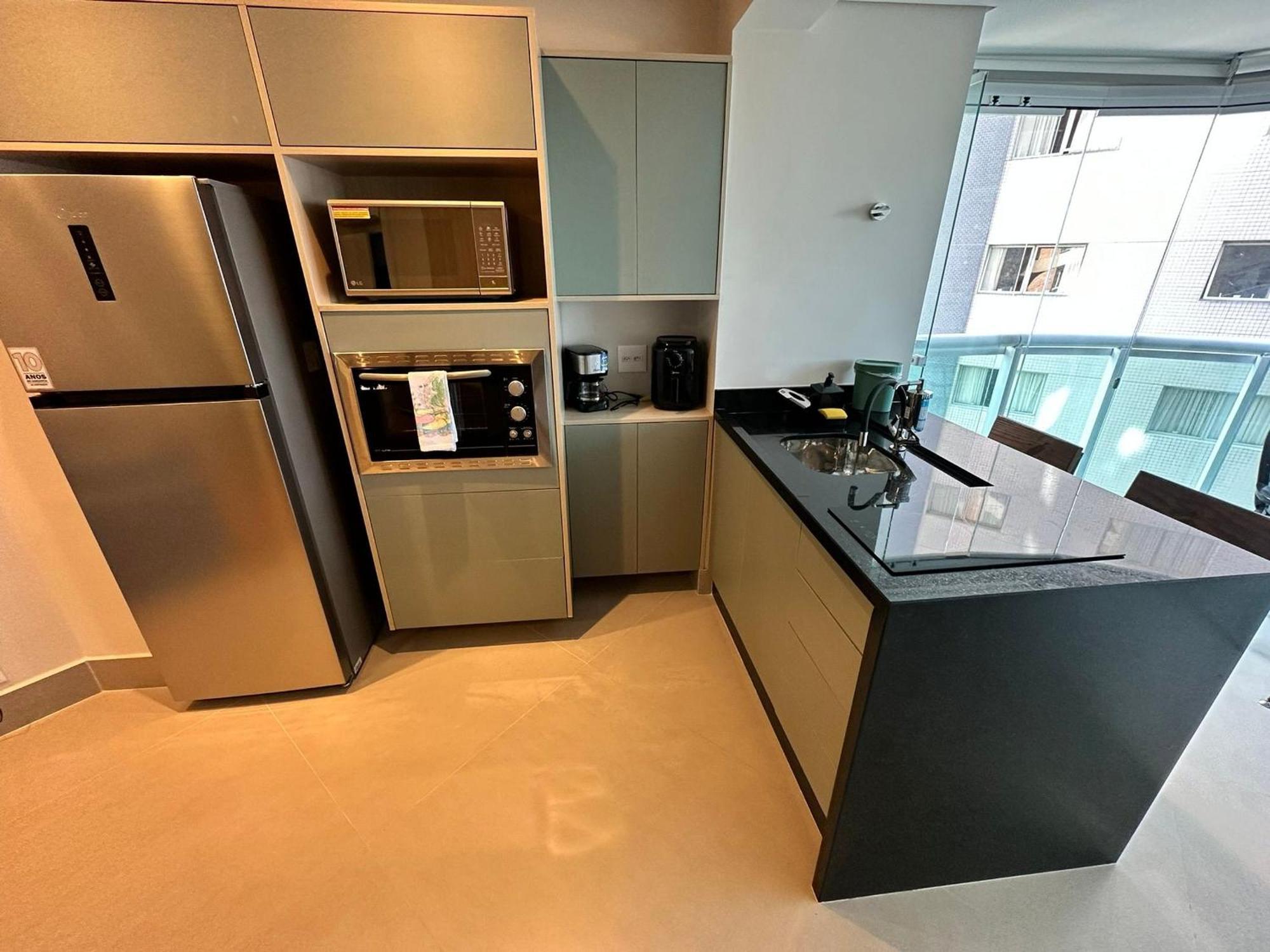 Апартаменты Residencial Estanconfor Com Vista Mar 2 Ac E Garagem Сантос Экстерьер фото